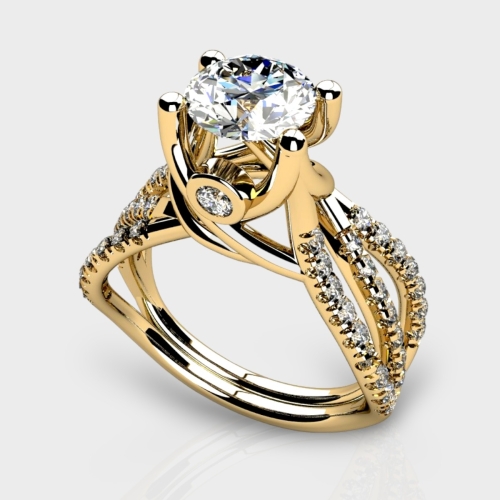 Savannah 14K Gold 1.28 Carat Lab Grown Diamond Ring