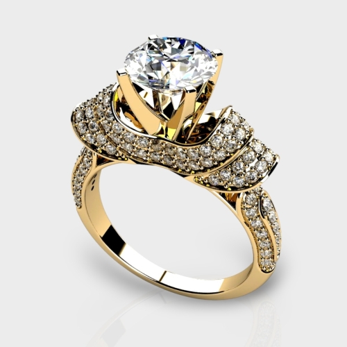 Eliza 14K Gold 2.61 Carat Lab Grown Diamond Ring
