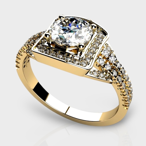 Julia 14K Gold 1.18 Carat Lab Grown Diamond Ring