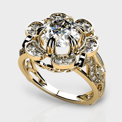 Rosie 14K Gold 2.31 Carat Lab Grown Diamond Ring