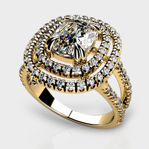Ananya 14K Gold 2.46 Carat Lab Grown Diamond Ring