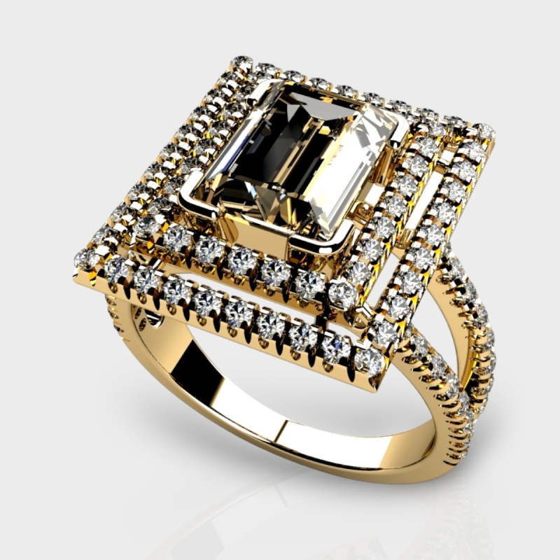 Camille 14K Gold 2.55 Carat Lab Grown Diamond Ring