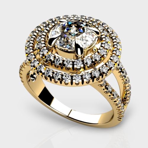 Ashley 14K Gold 1.84 Carat Lab Grown Diamond Ring