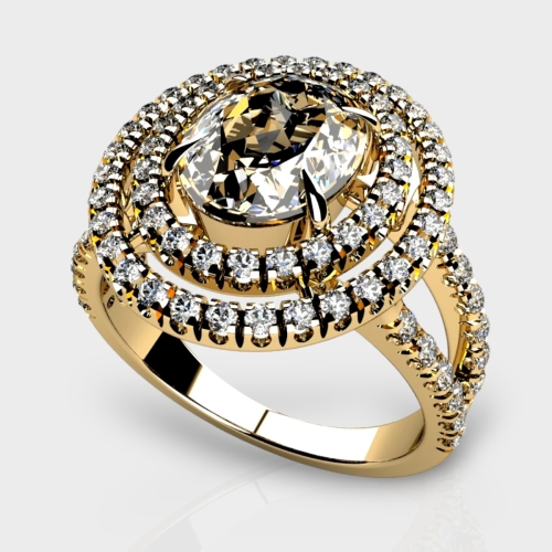 Olivia 14K Gold 2.43 Carat Lab Grown Diamond Ring