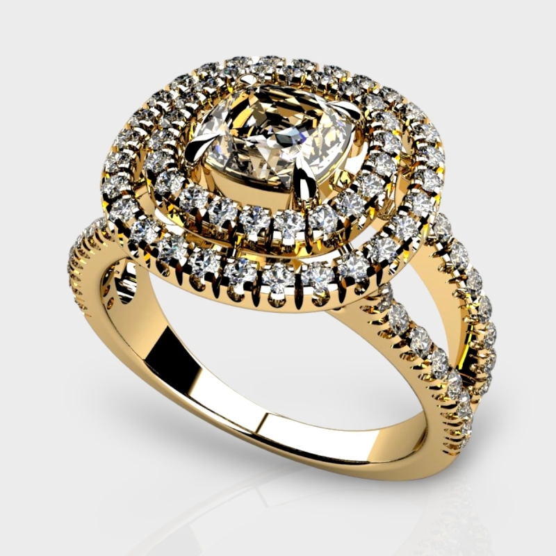 Ivy 14K Gold 1.80 Carat Lab Grown Diamond Ring