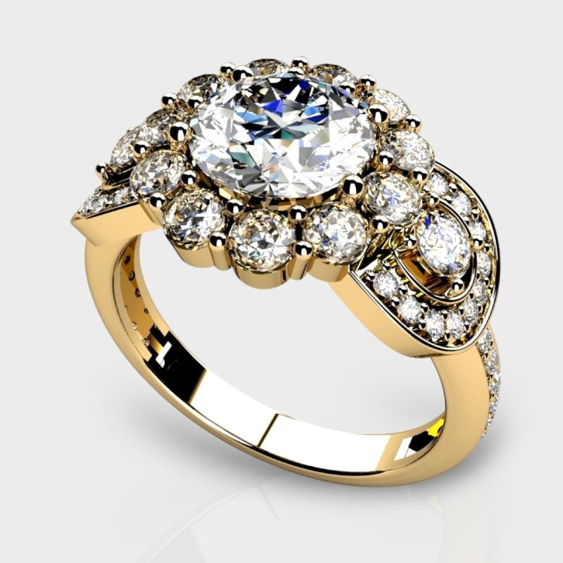 Mia 14K Gold 2.35 Carat Lab Grown Diamond Ring